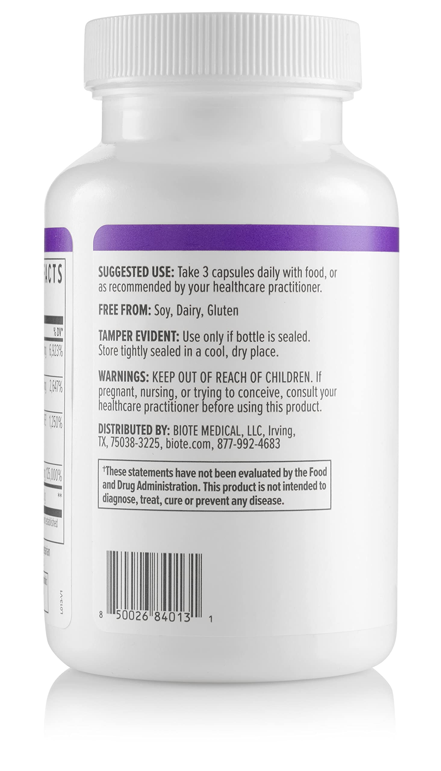 Biote Methyl Factors+ capsules in hand for easy daily use