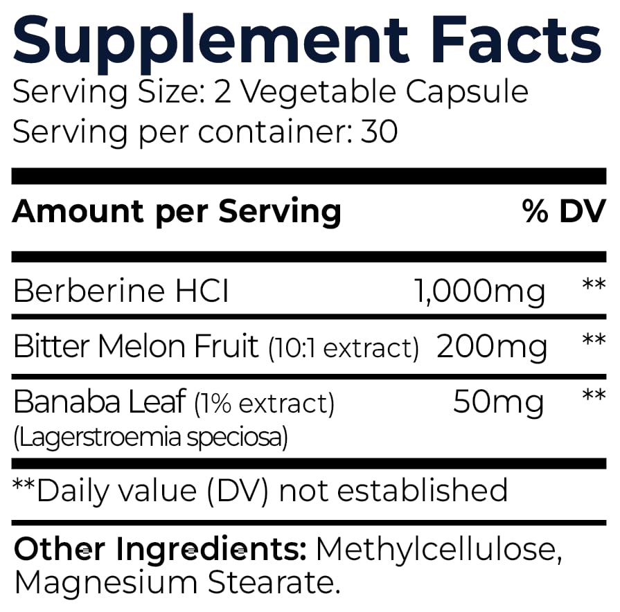 60 capsules package suitable for month-long daily use.