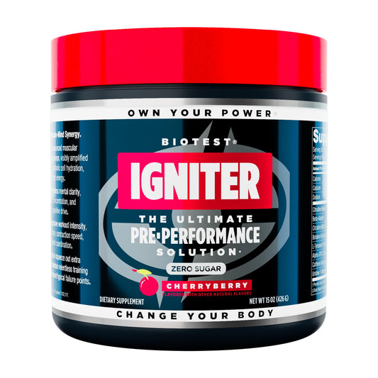 Biotest Igniter Motivation Switch bottle for daily focus and energy