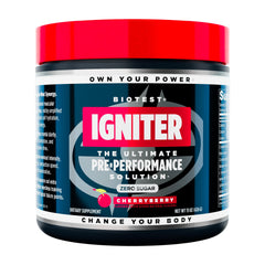 Biotest Igniter Motivation Switch bottle for daily focus and energy
