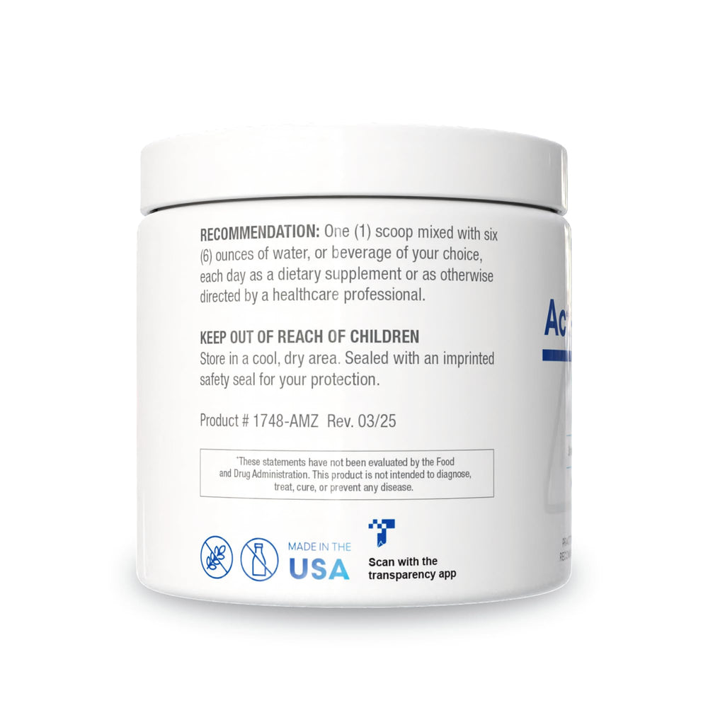 Biotics Research Acti-Mag Plus 400 mg magnesium per serving supports daily energy.
