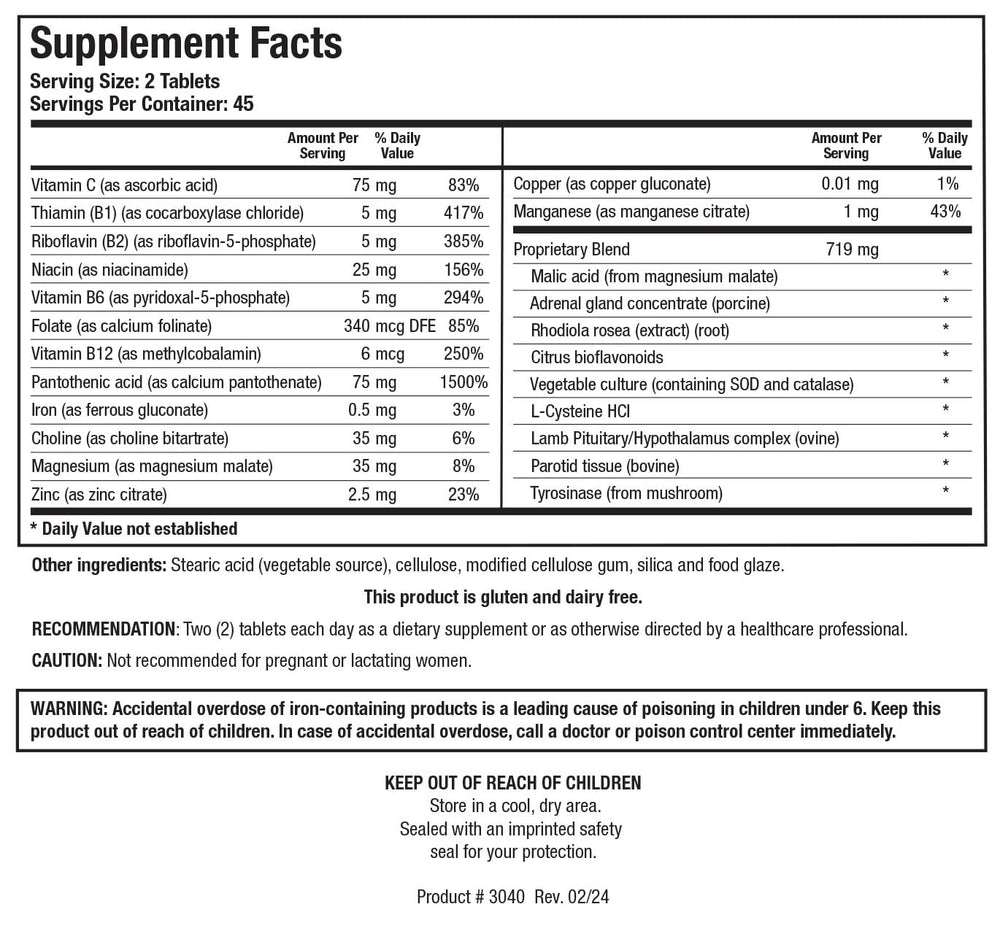 BIOTICS RESEARCH ADB5-Plus box packaging highlighting premium USA-made quality.