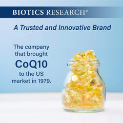 Biotics Research Bio ADEK Mulsion shelf display suggesting trusted nutrition.