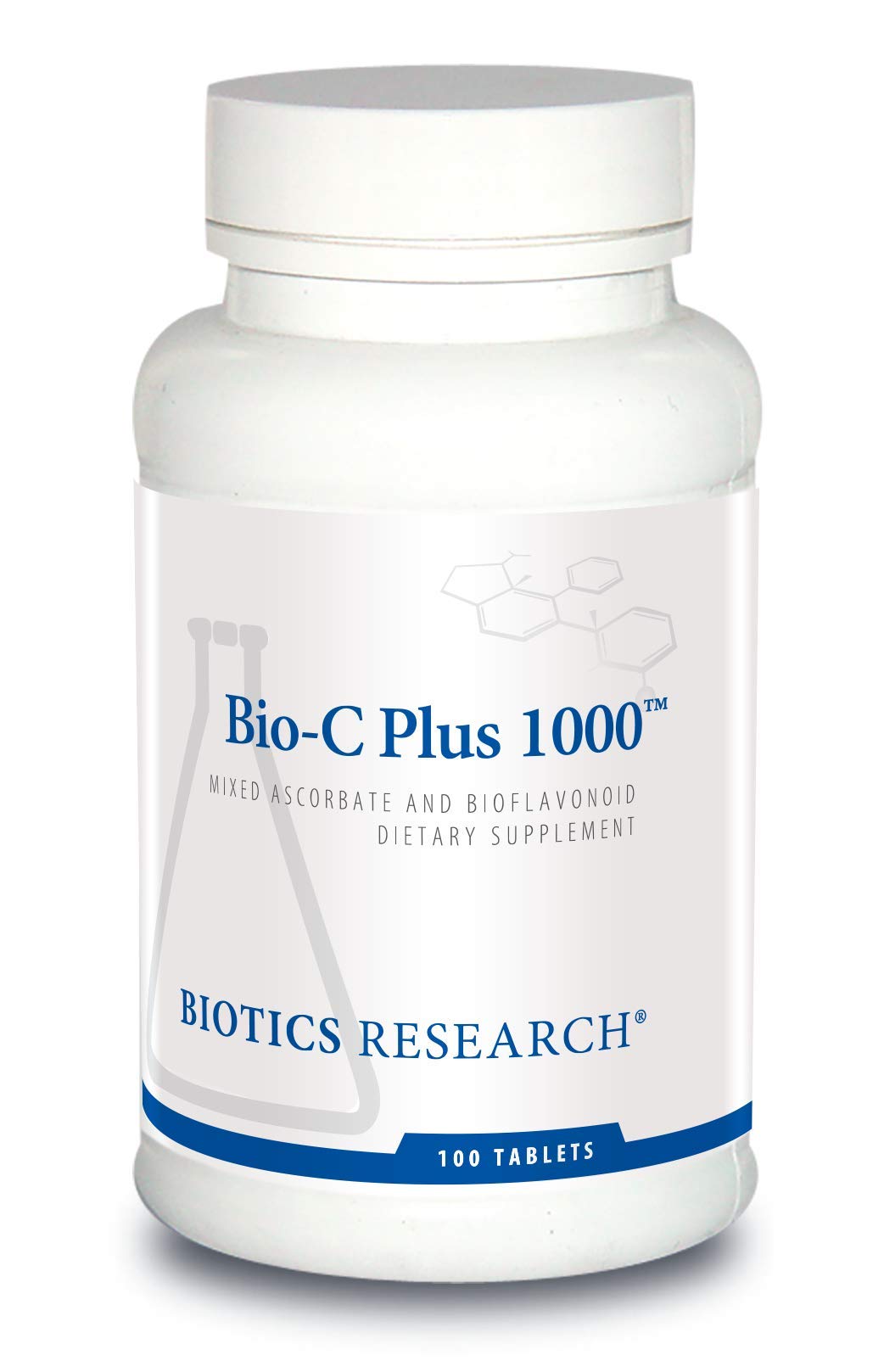 Biotics Research Bio C Plus 1000 bottle front view highlighting antioxidant support