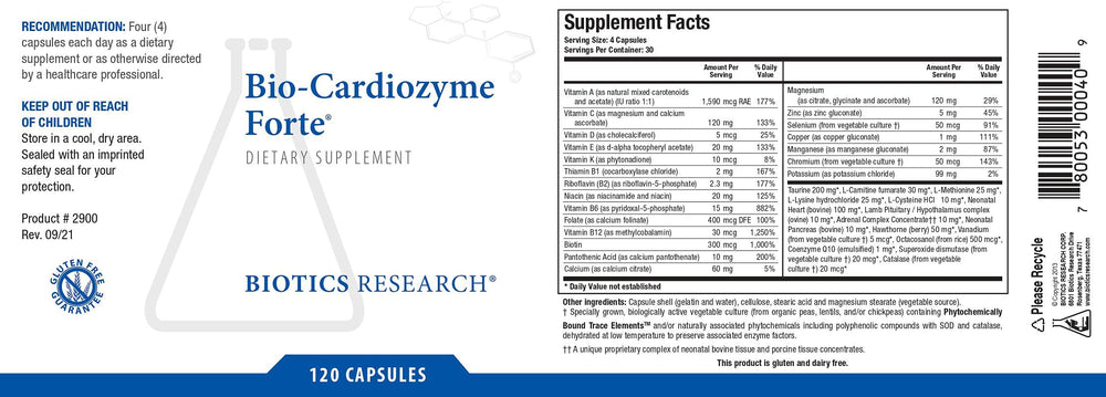 Bio Cardiozyme Forte storage scene indicating shelf life