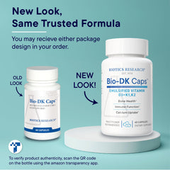 BIOTICS RESEARCH Bio-DK Caps arrangement for a simple daily routine