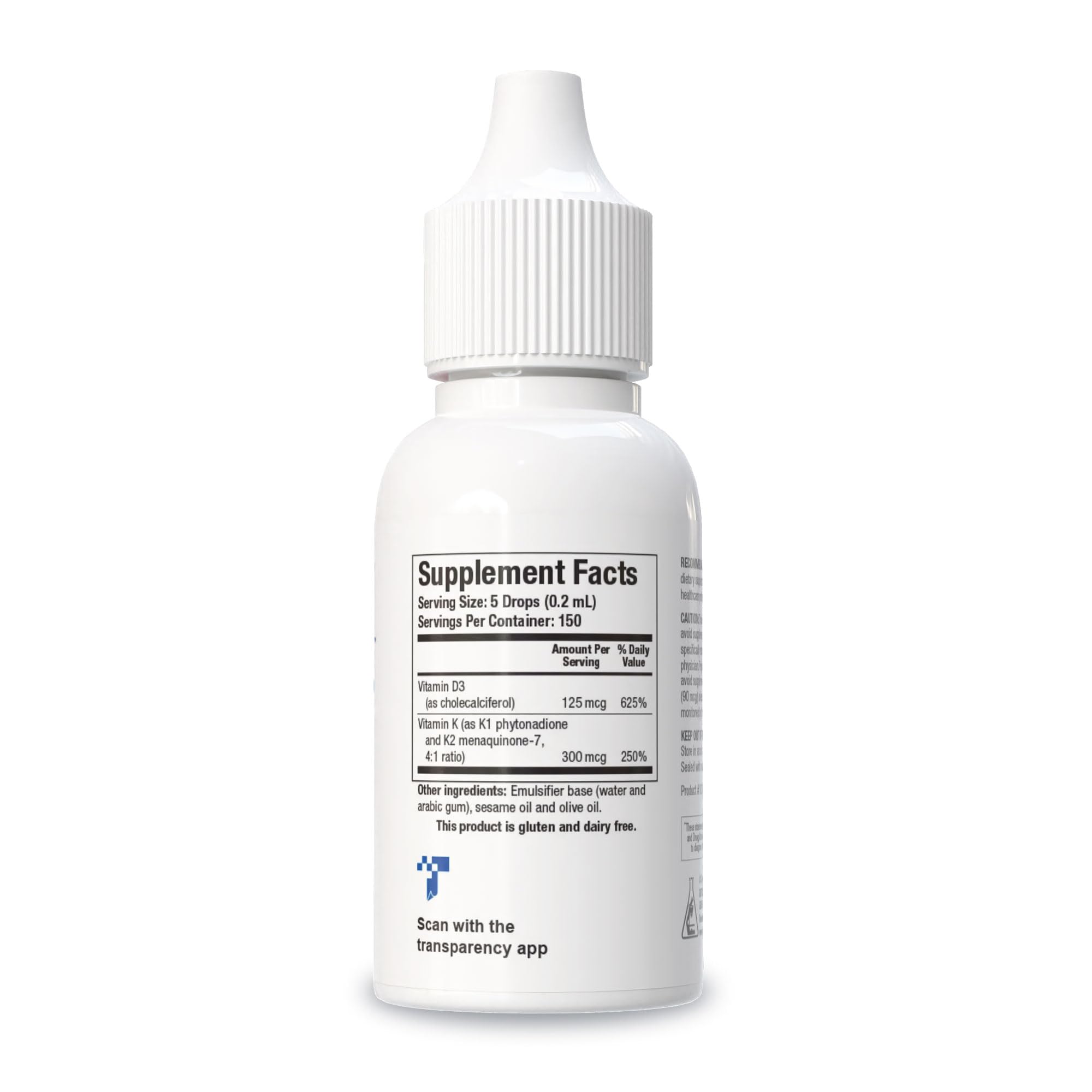 BIOTICS RESEARCH Bio-DK-Mulsion dropper enables precise daily dosing.