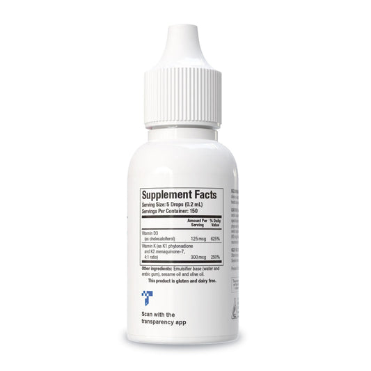 BIOTICS RESEARCH Bio-DK-Mulsion dropper enables precise daily dosing.