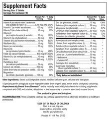 Emulsified fat-soluble vitamins in Bio Multi Plus for enhanced uptake.