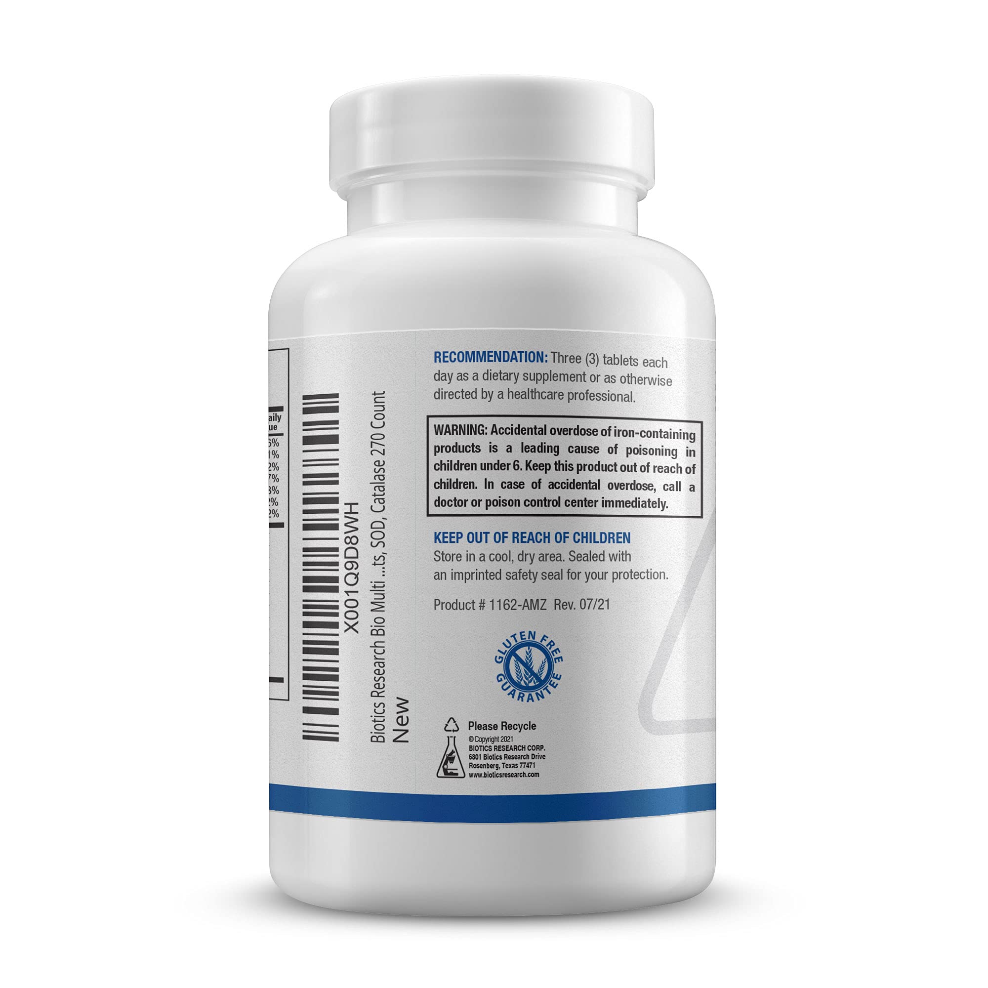 Bio-Multi Plus tablets close-up highlighting emulsified nutrients for uptake.