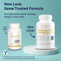 Biotics Research Biomega-1000 supplement plan on shelf for routine use