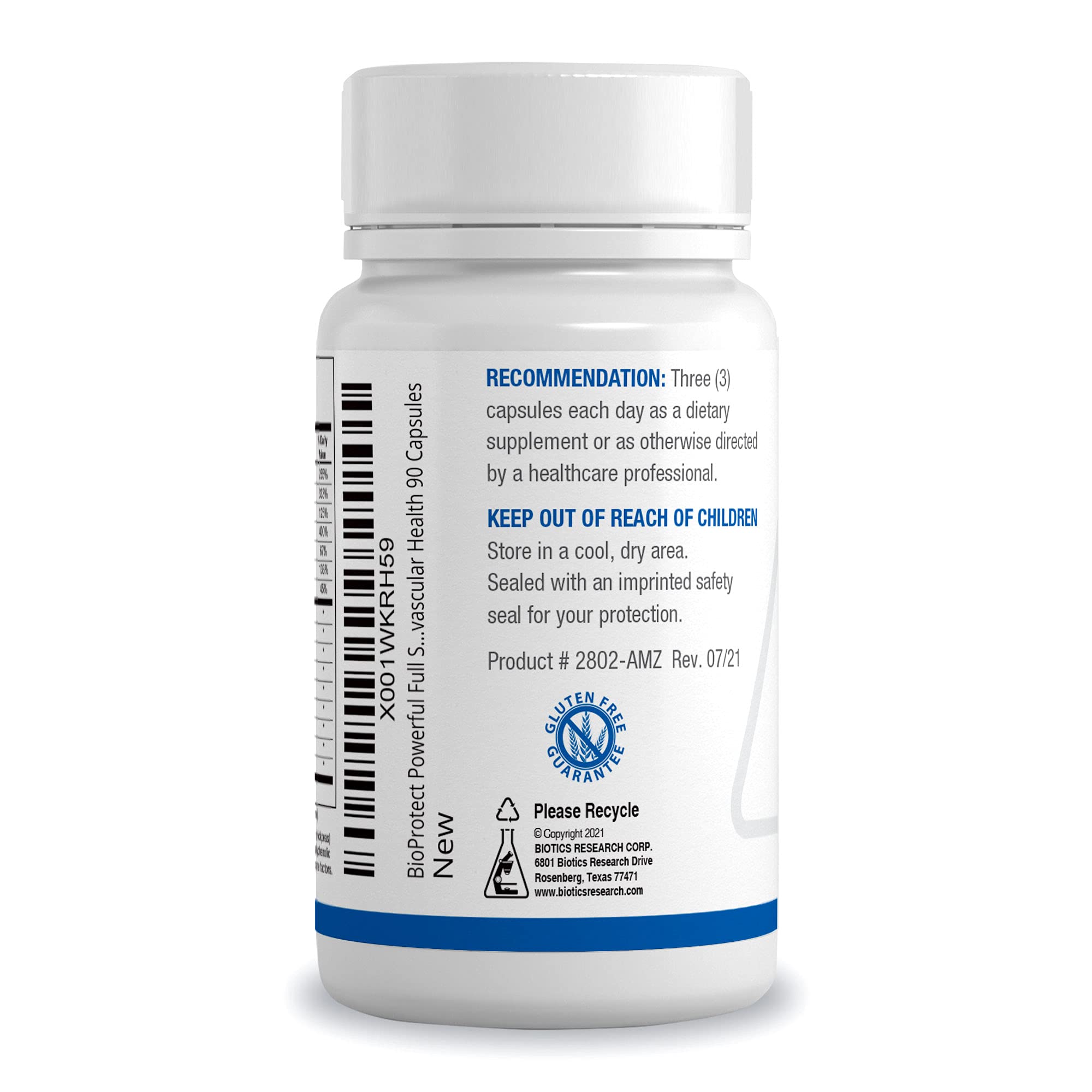 BioProtect Plus capsules from Biotics Research emphasize convenient antioxidant support