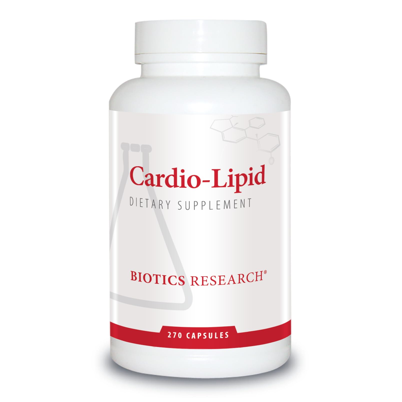 Biotics Research Cardio-Lipid bottle front for cardiovascular support