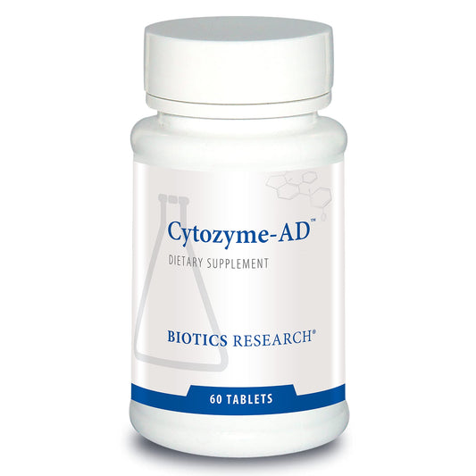 Biotics Research Cytozyme AD energy bottle for daily vitality support