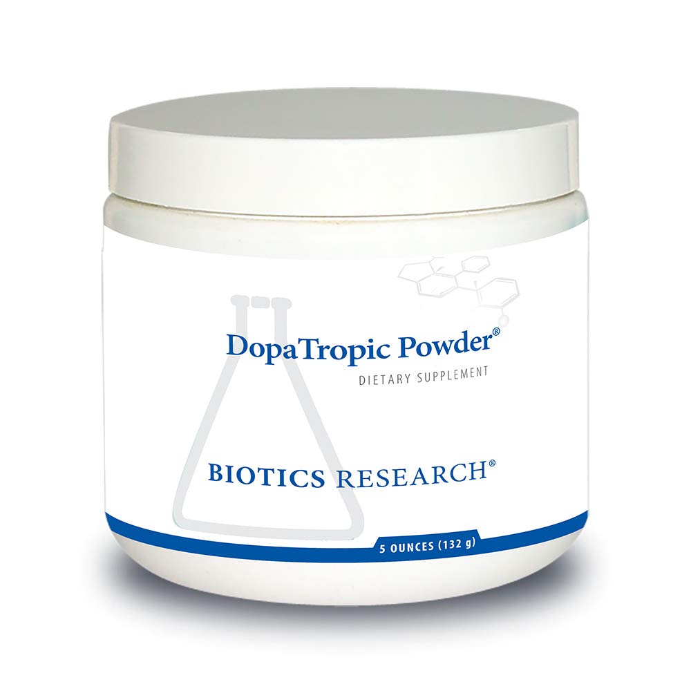BIOTICS RESEARCH DopaTropic Powder bottle ready for daily use, easy mixing