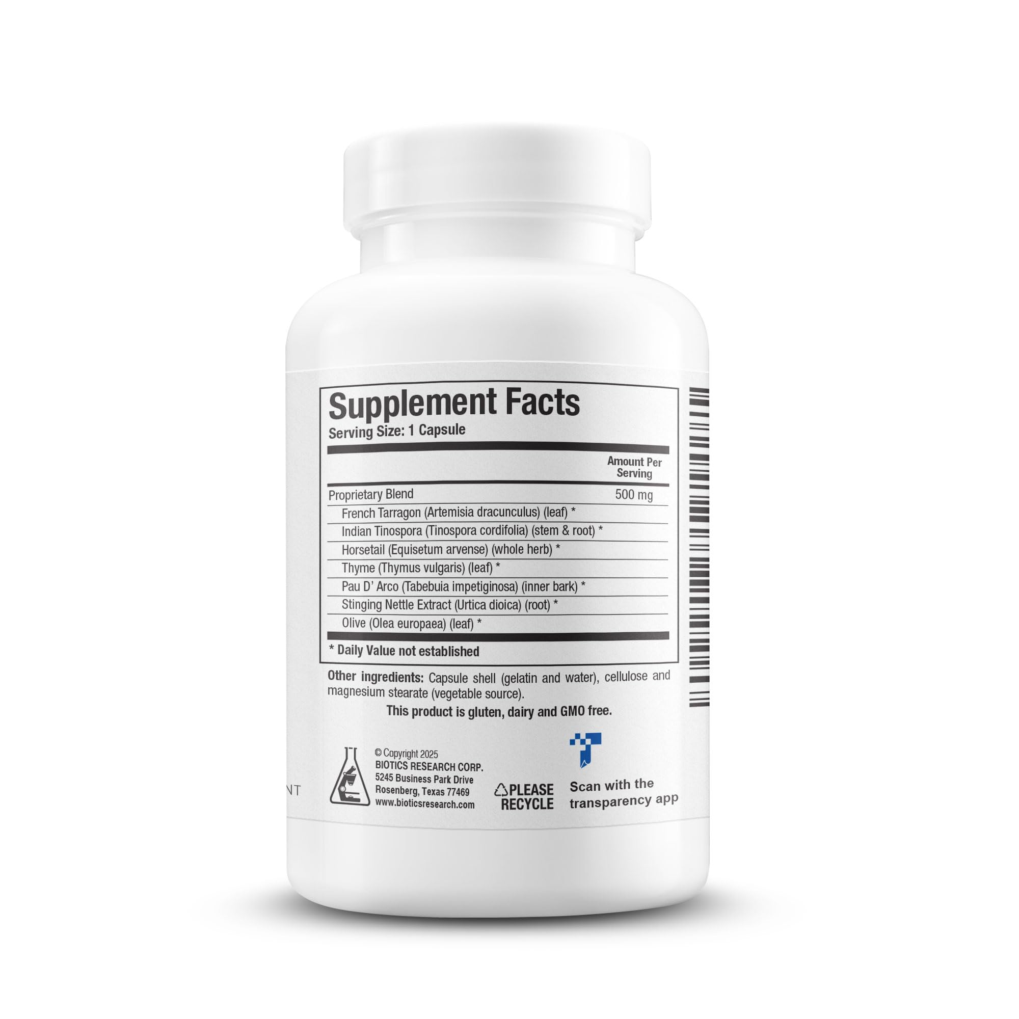 FC-Cidal seven-herb blend visual highlight for digestive balance