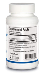 Biotics Research Mg Orotate bottle side panel with dosage information