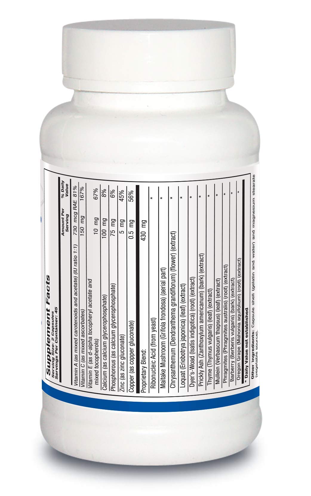 Biotics Research Neutrophil Plus capsules closeup highlighting antioxidant support