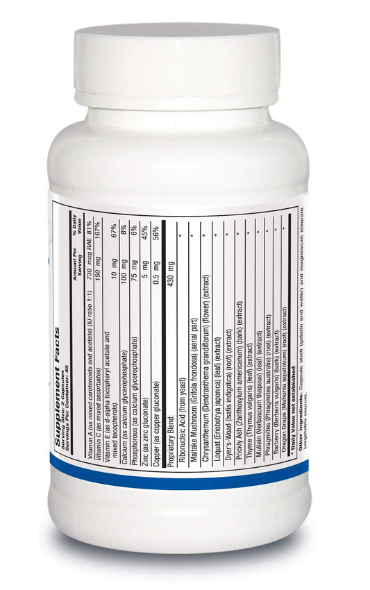 Biotics Research Neutrophil Plus capsules closeup highlighting antioxidant support