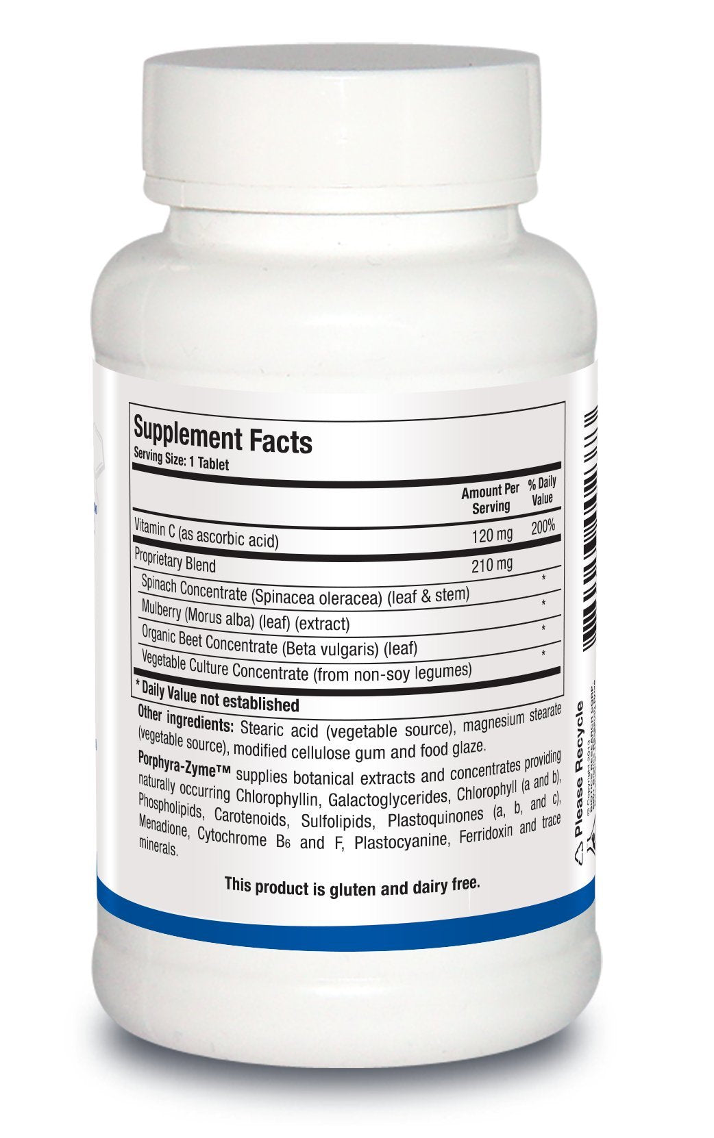Biotics Research Porphyra-Zyme label detail emphasizes heavy-metal binding potential