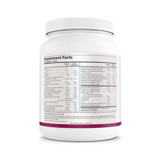 Biotics Research Pre-Natal Packs omega-3 capsules support nutritional intake.