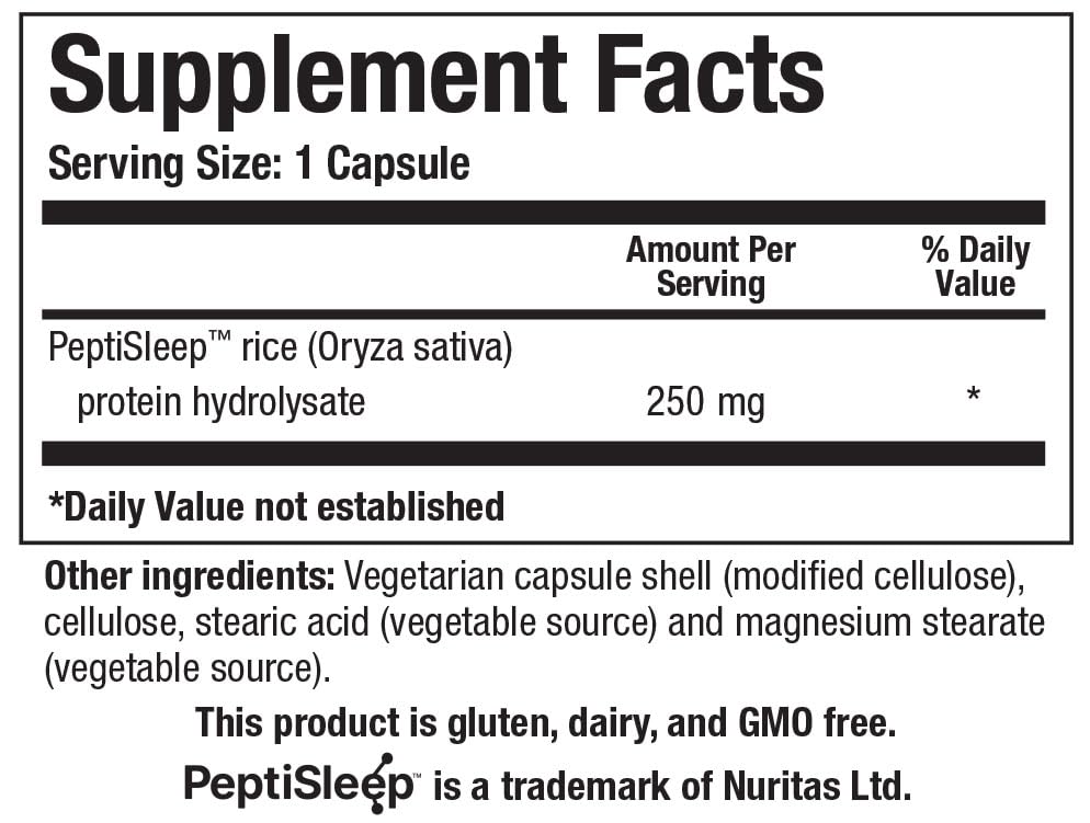 SleepTides capsules close-up highlights easy nightly use and non-habit-forming design.