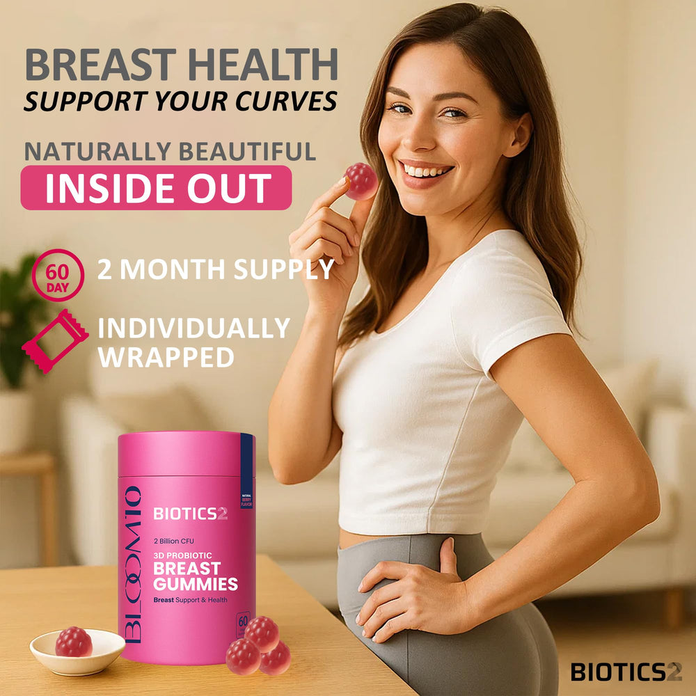 Biotics2 Bloom10 60-day supply bottle highlights value.