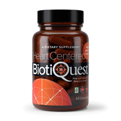 BiotiQuest Heart Center capsules for daily heart support and gut balance.