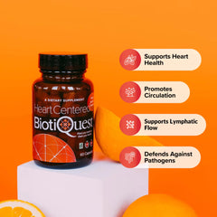 BiotiQuest Heart Center packaging on shelf signals heart-focused benefits.
