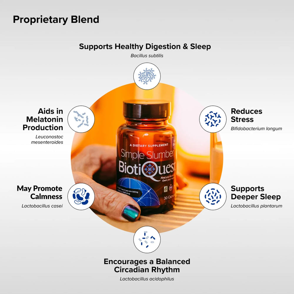 Open bottle with capsules ready for nightly routine