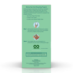 Preservative-free claim on Biotrue Hydration Boost packaging