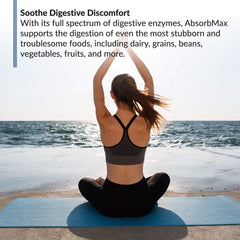 BioTrust AbsorbMax gluten-free mark confirms suitability for gluten-free diets.