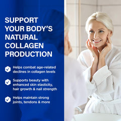 Capsules of BioTrust Ageless Collagen Booster, plant-based support for hair and nails