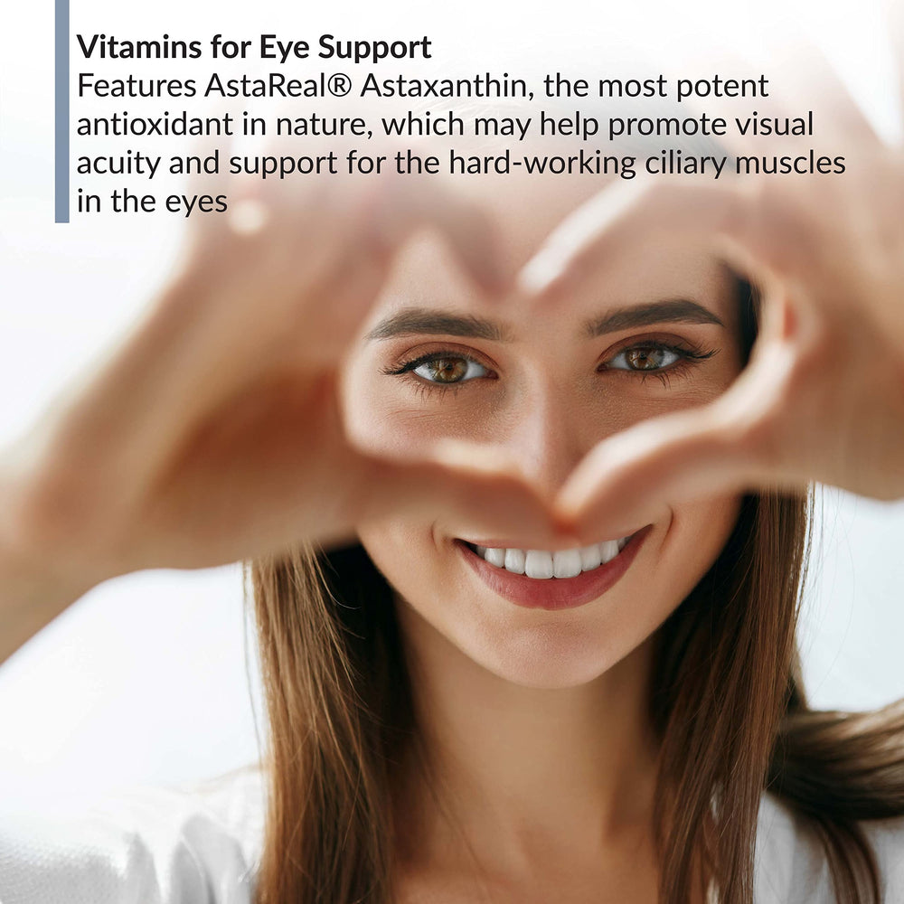 BioTrust Ageless Sight astaxanthin capsule close-up highlights antioxidant support