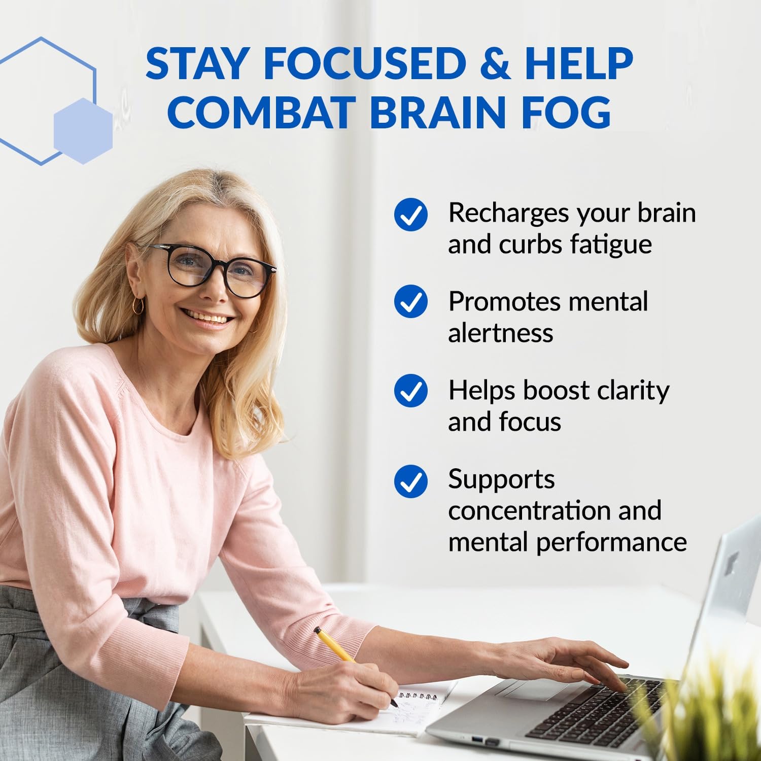 BioTrust Brain Bright label close-up highlighting clean ingredients
