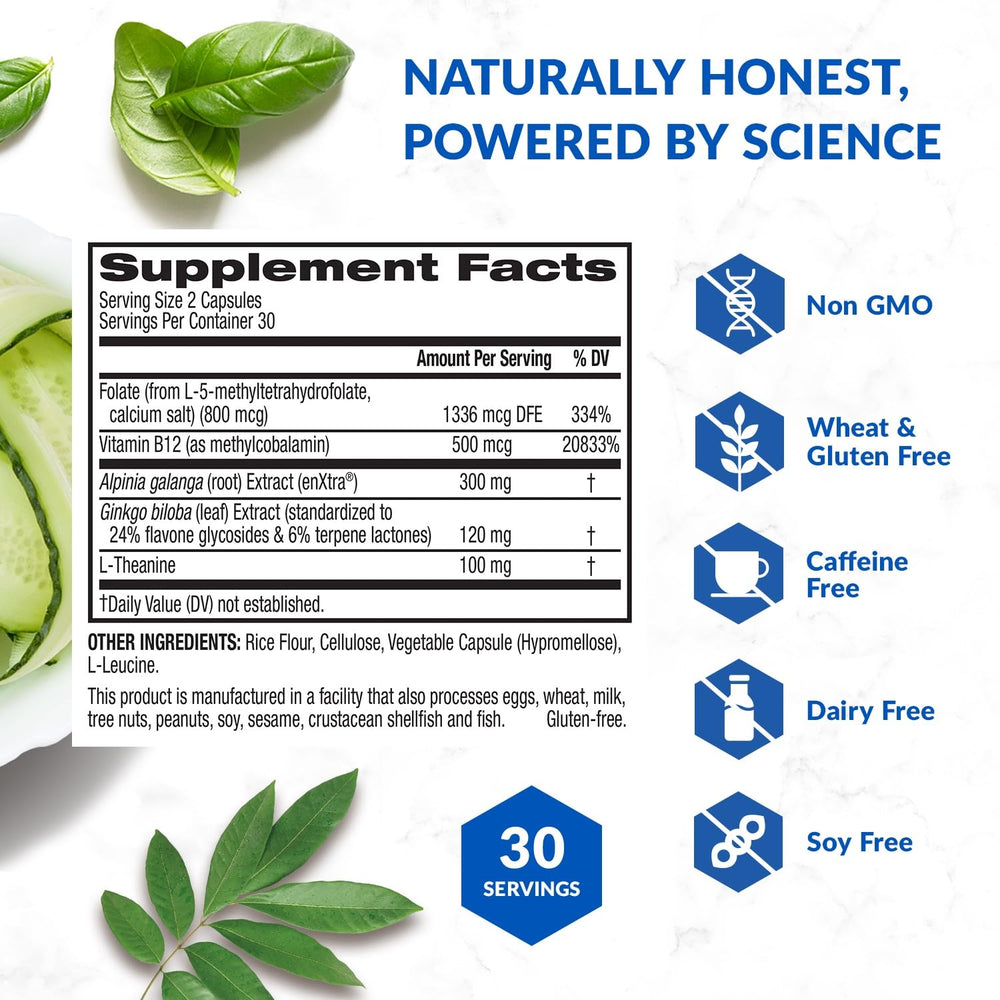 BioTrust Brain Bright packaging design emphasizes clean label and allergen-free