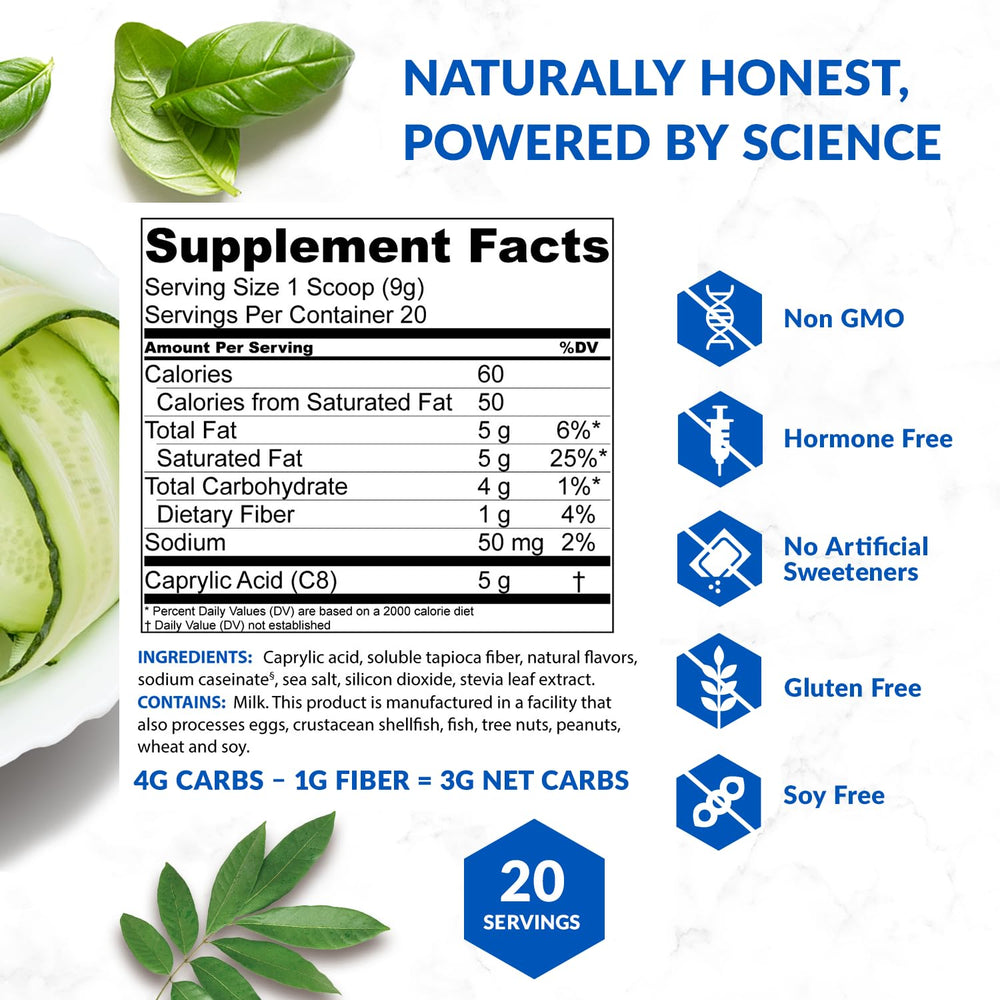 BioTrust Keto Elevate label close-up showing clean ingredients.