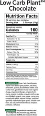BioTrust Low Carb Plant scoop resting on powder for quick serving