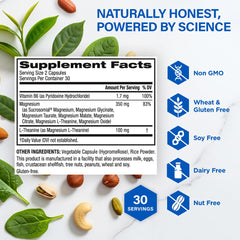 Glass of water beside BioTrust capsules for easy hydration-friendly intake.