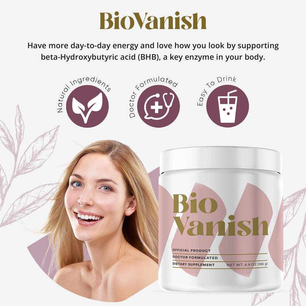 BioVanish Keto Activate mix dissolving in liquid for quick keto friendly hydration