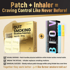 Biovikoting divisible 7mg patches enable flexible dosing for personalized quit plans.