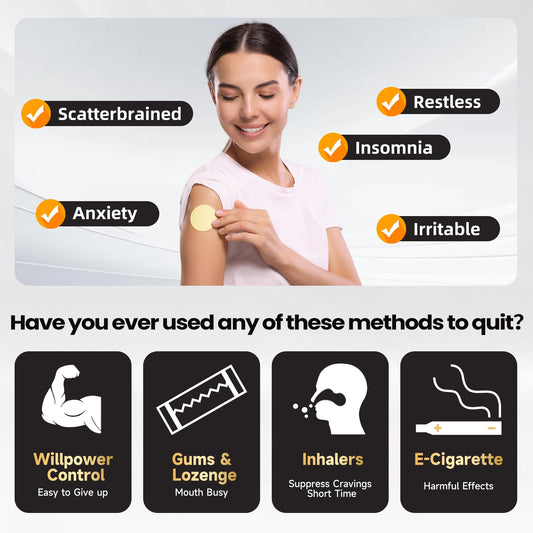 Biovikoting nicotine patch 14-count box on table for starter quit plan
