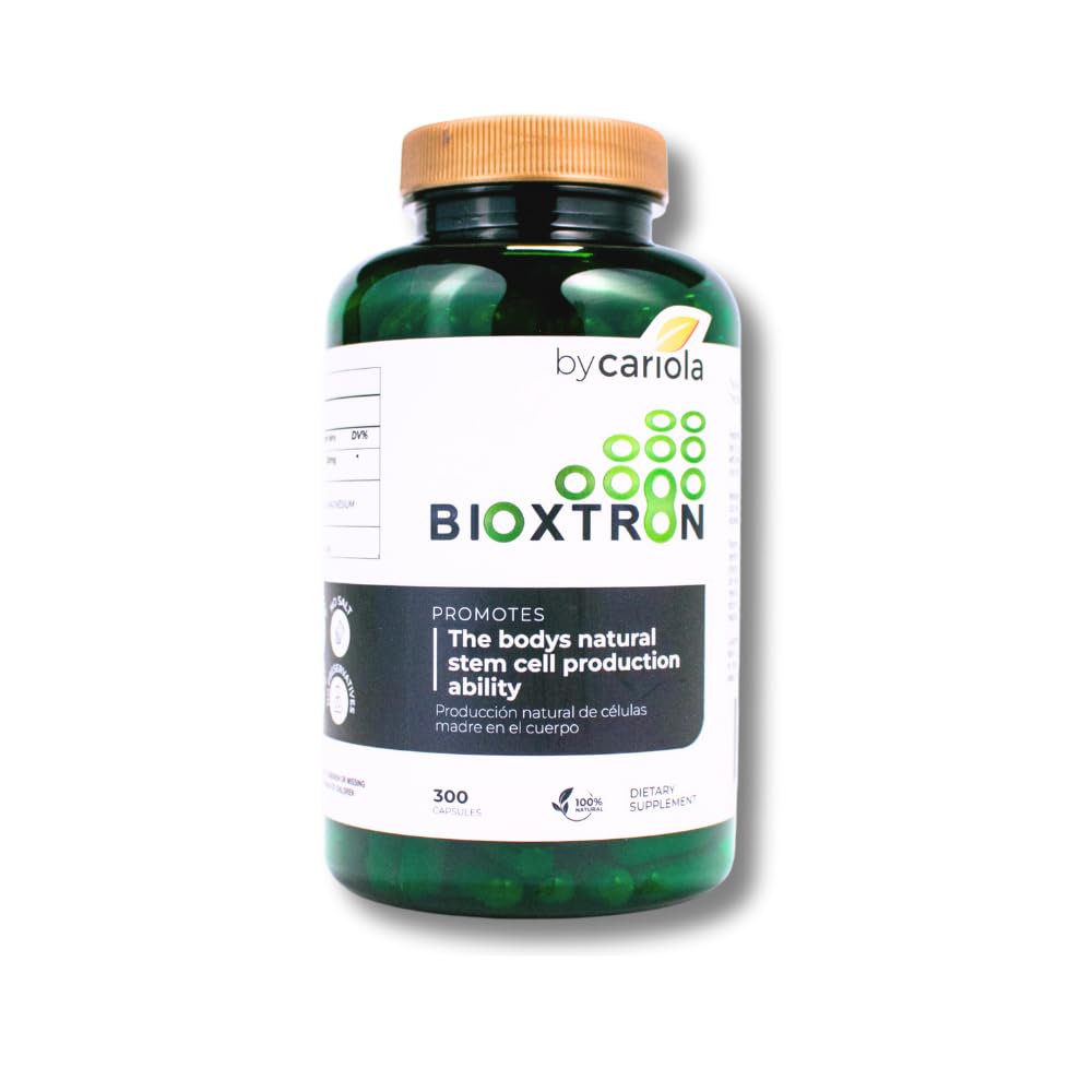 Bioxtron AFA Stem Cell bottle viewed front for renewal and daily vitality.