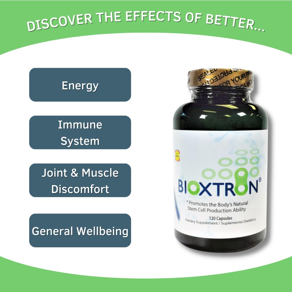 Bioxtron joint-support capsule emphasizes daily mobility and comfort potential.