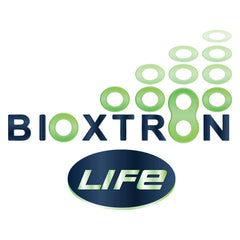 Bioxtron Life capsules shown in a healthy lifestyle context.