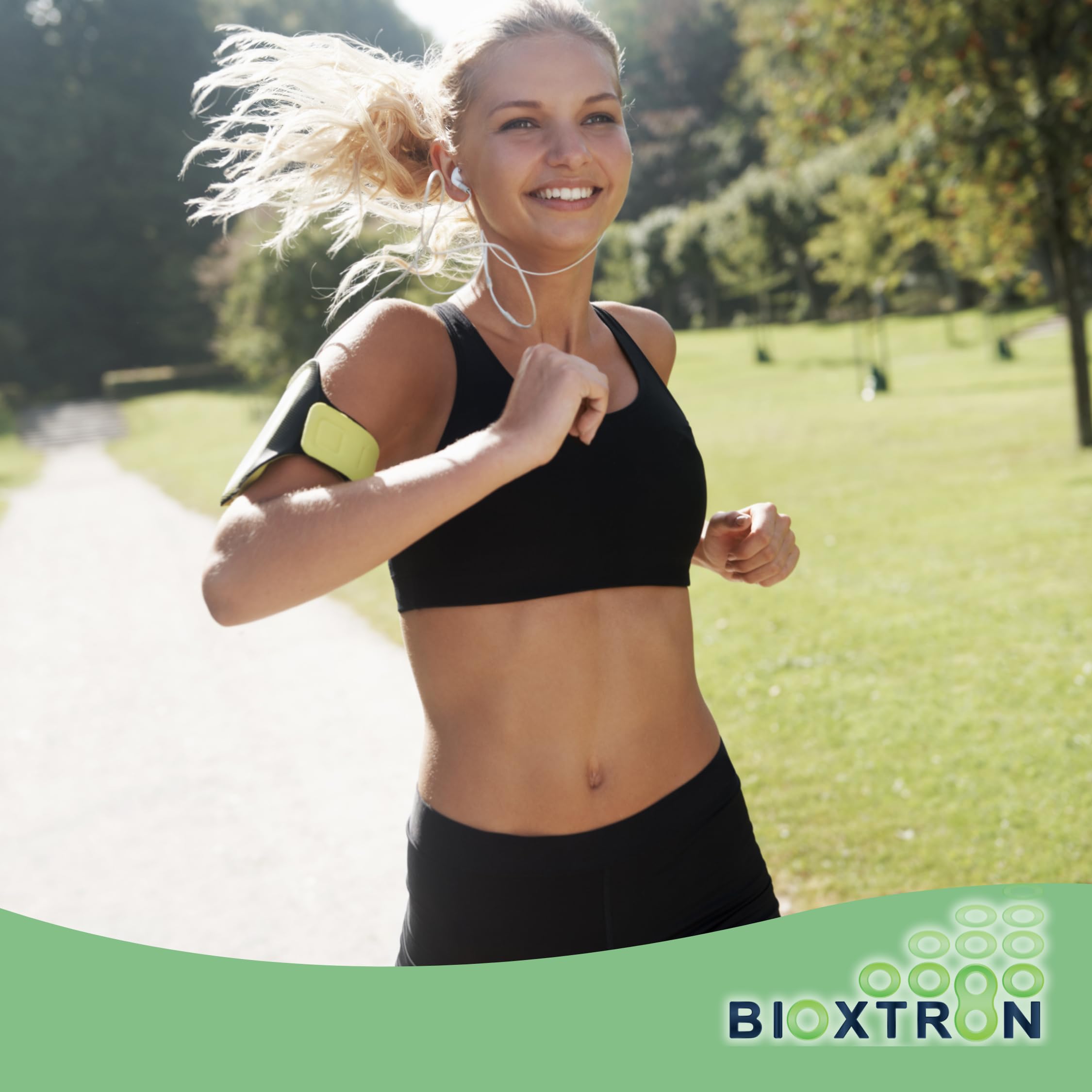 Bioxtron Three-pack box on display promotes value