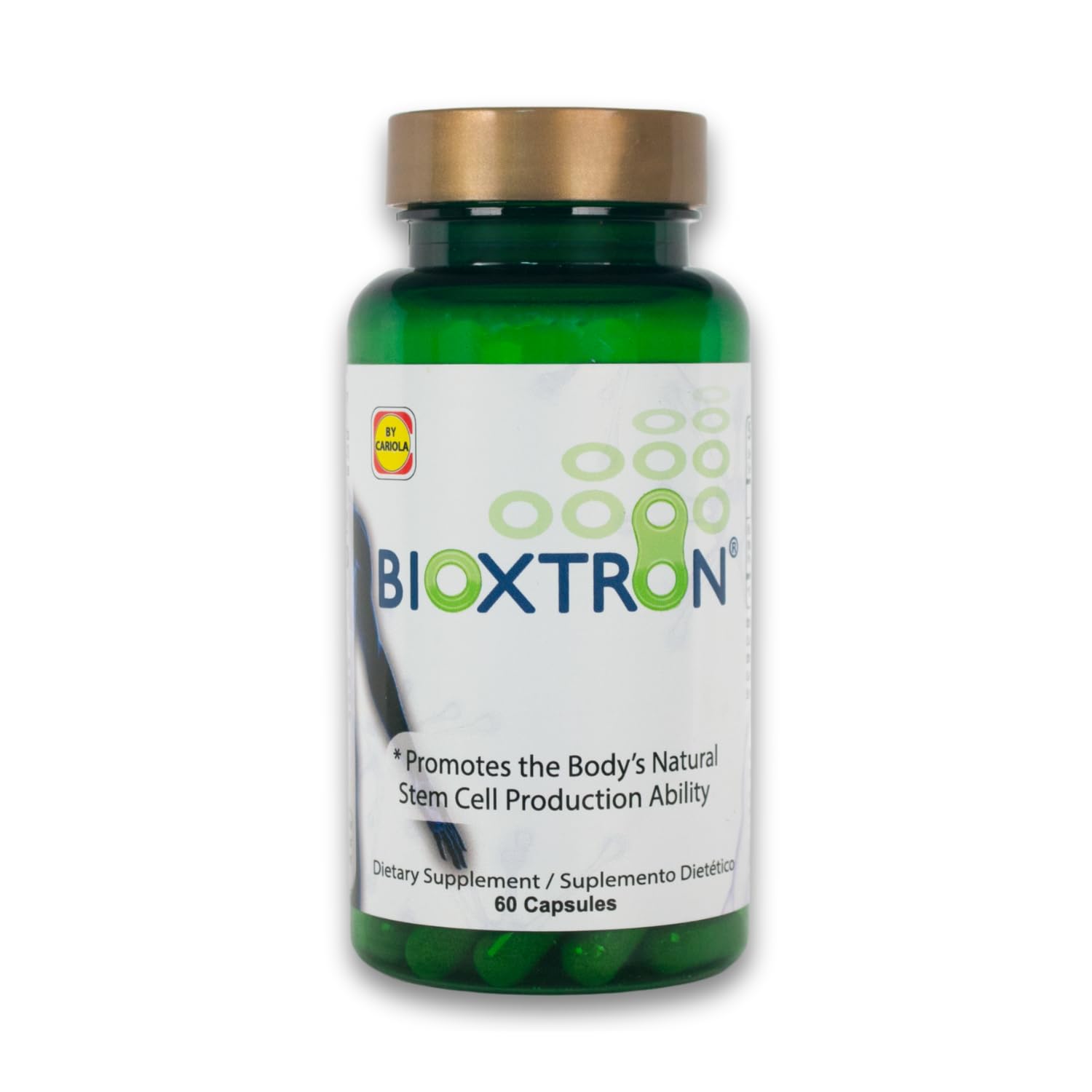 Bioxtron spirulina blue-green algae nutrition highlight for balanced energy.