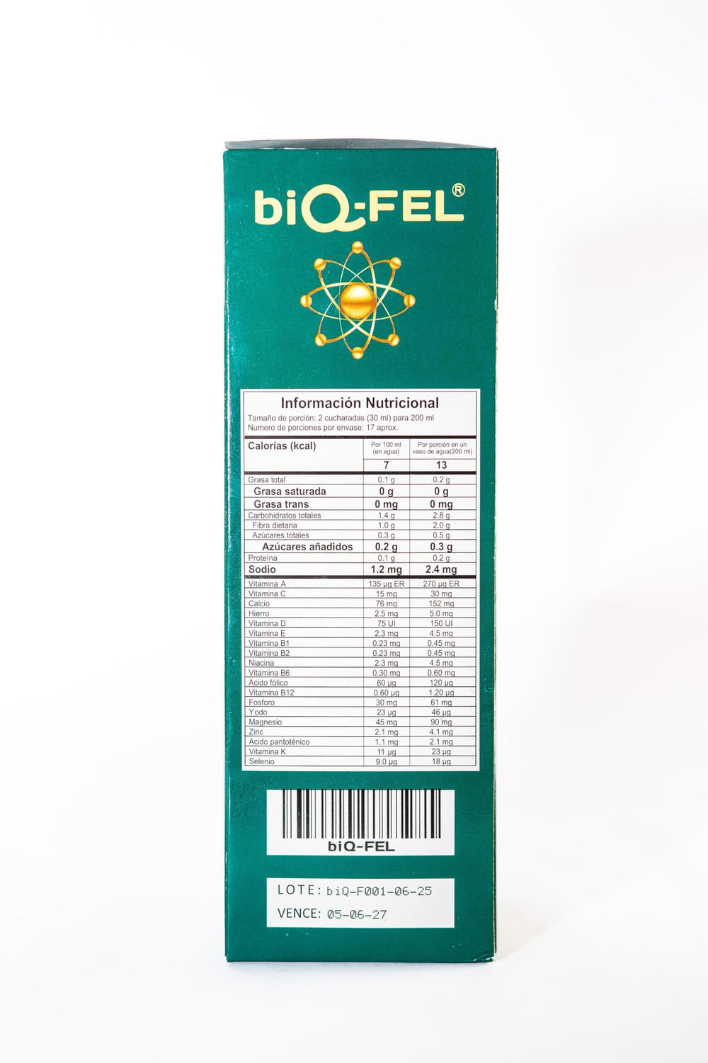 BIQ-FEL recyclable packaging emphasis on sustainability.