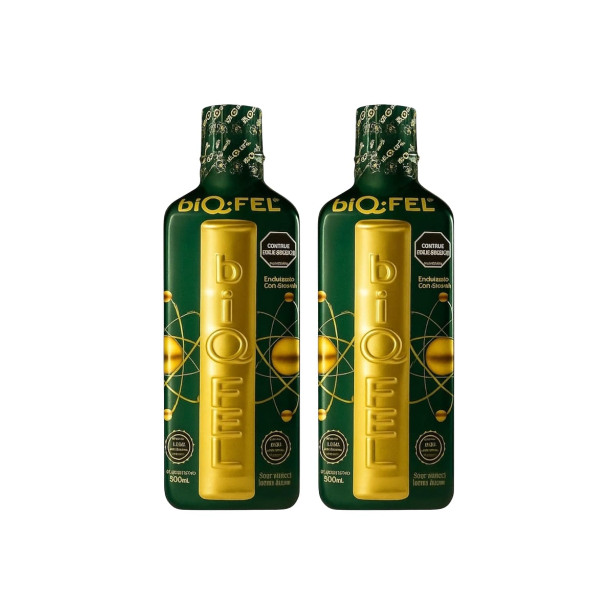 BiQFEL daily multivitamic bottle showing natural energy support for daily vitality.