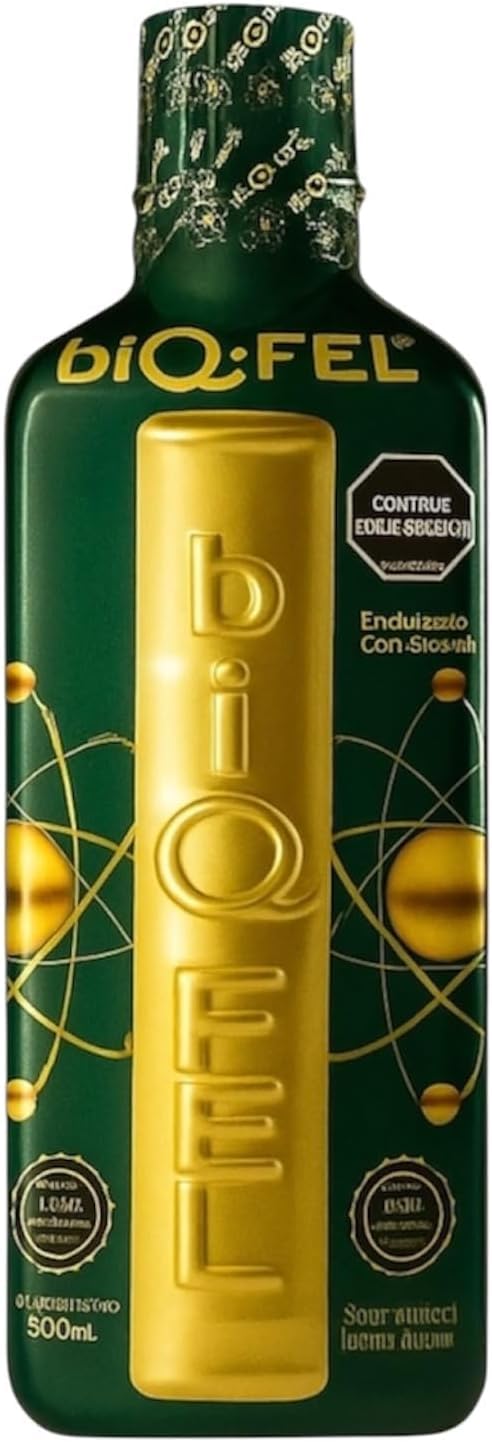 biQ-FEL daily multivitamin bottle front promotes daily energy and balance.